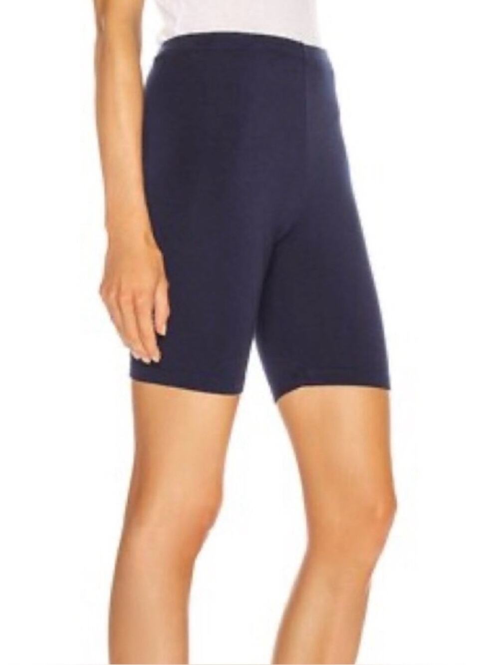 Cotton Citizen Siena Navy Blue Bike Shorts Size XS NWOT